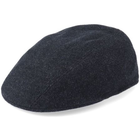 Stetson - Svart flatcap Keps - Ivy Cap Wool/Cashmere Black Flat Cap @ Hatstore