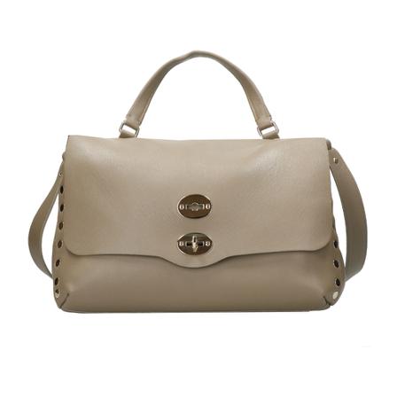 Zanellato, Handbags Grijs, Dames, Maat:ONE Size,leer
