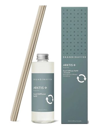 Skandinavisk Arktis Scent Diffuser Refill 200Ml - Blue - 200 ML