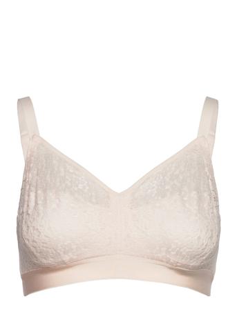 Norah Wirefree Support Bra Designers Bras & Tops Soft Bras Non Wired Bras Beige CHANTELLE