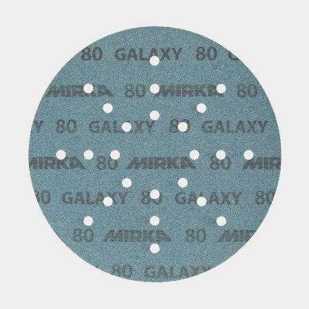 Schleifscheibe Mirka Galaxy, Ø225 mm Grip 24 Löcher, P180, 25er-Pack - Boot