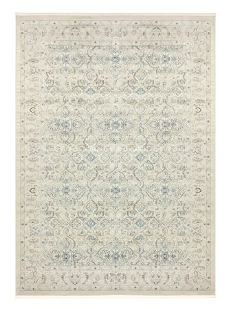 Ziegler Greenville 200X300 Beige Crema/Blu Chiaro Floreale Tappeto