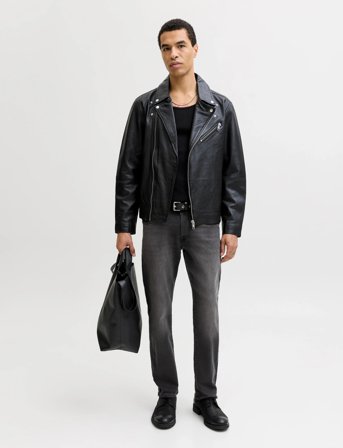 Jack & Jones Jjimike Fox I.k Sq 426 Noos - Grey - 34 x 34