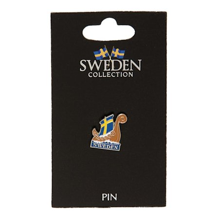 Pin Brosch Souvenir Vikingskepp