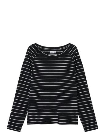 Nkfnannie Ls Top Tops T-shirts Long-sleeved T-shirts Black Name It