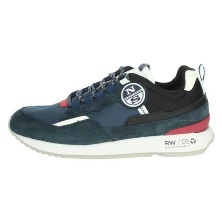 North Sails Rw-03 Recy Sneakers Bassa , Blauw , Heren , Maat: 40 EU
