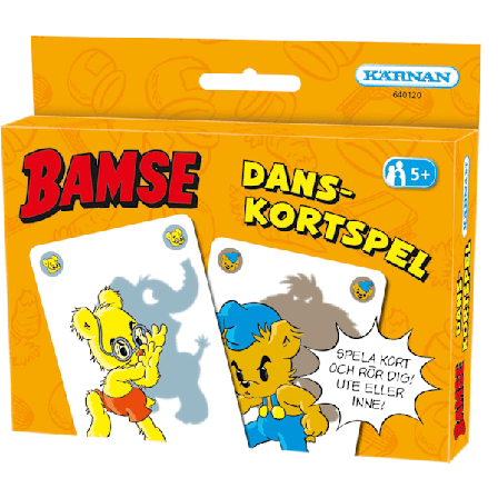 Kortspel Bamse Danskortspelet - Kärnan