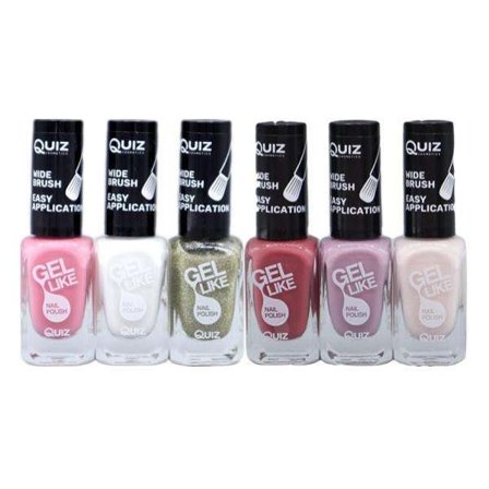 6st nagellack, nail polish - Set -