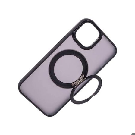 MagSafe-skal för iPhone 15 Pro Max Stöttålig med roterande ring Jaym Lila