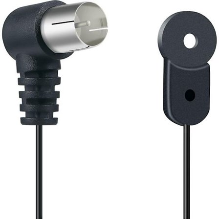 FM-radioantenne 75 Ohm ubalanceret F-type han koaksialkabel antenne til Yamaha Onkyo osv. Bordplade hjemmestereomodtager radiomodtagerantenne