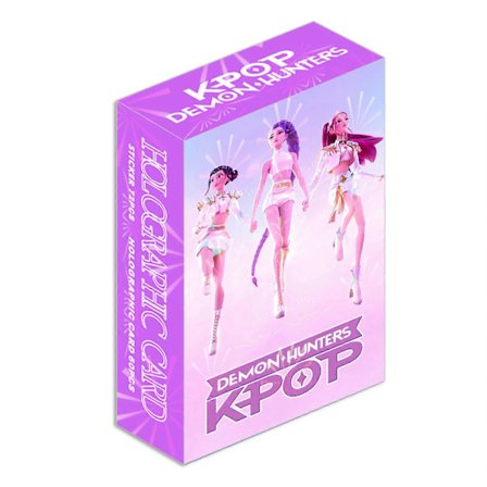 132 st K-Pop Demon Hunters Holografiska Fotokort Koreansk Idol Lomo Kort Paket Samling Gåva Fest Favörer för Barn