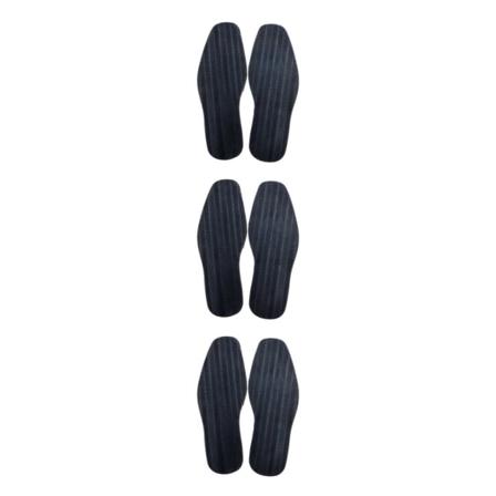 1/3/5 svart DIY-klistremerke på helsåle Reparasjonsskosåler Tykk såle 3.5MM 3Set