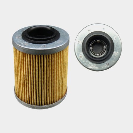 Sno-X Oljefilter för Rotax 600 ACE / 900 ACE, högkvalitativt filter i papper och metall för optimal motorvård