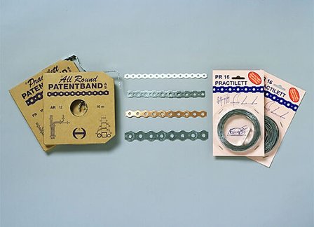 CHRISTIANIA BYGGTEKNIKK PATENTBAND AR12X1,5MMX10M HVIT 1012