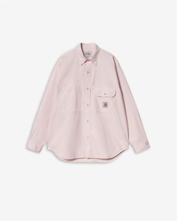 L/S IRWIN SHIRT - AIR PINK L