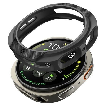 Spigen Liquid Air-etui for Samsung Galaxy Watch 8 40mm - matt svart
