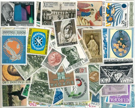 Italien - Dubletpakke - Postfrisk og stemplet