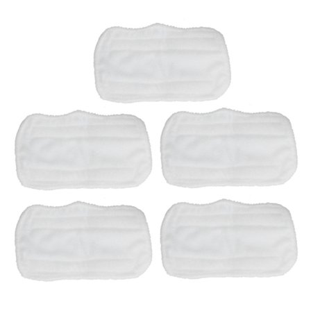 5 stk. hvide mikrofiber moppeklude til Shark XT3010 S3111 S1001 S3101 SP100K