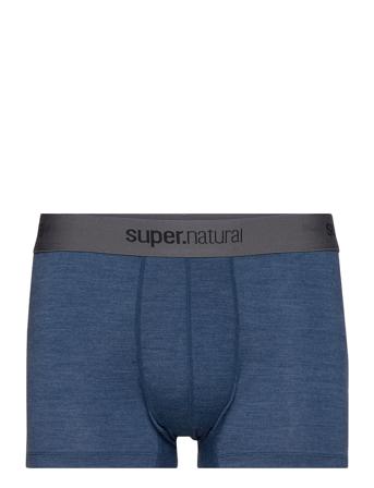 M Base Mid Boxer 175 Boxershorts Blå Super.natural
