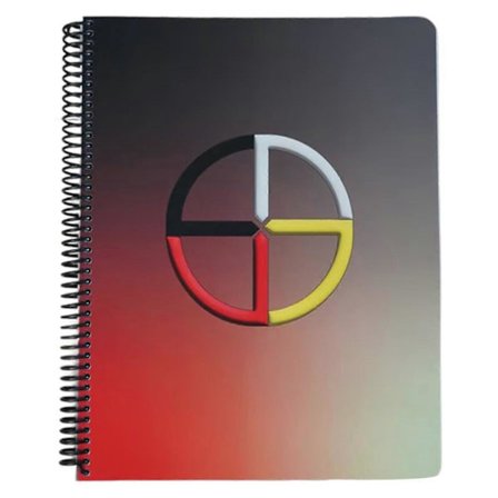 Årsplanlegger med urfolkstema, månedlig og ukentlig kalender med inspirerende sitater for studenter og profesjonelleu200b