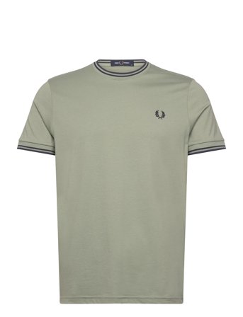Fred Perry Twin Tipped T-Shirt - Green - S