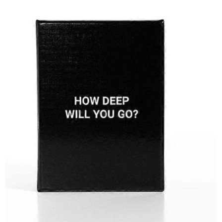 Hur djupt skulle du gå? Frågespel, kortspel, djupa konversationer, kortspel