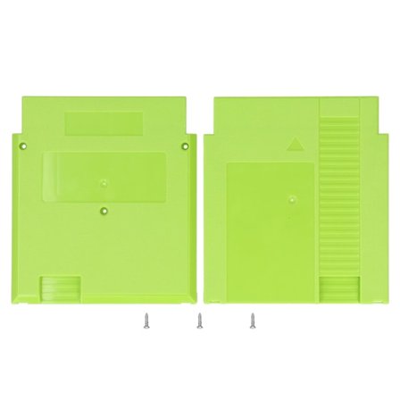 Spillkassett Skall Konsoll 60Pin til 72Pin Kort Kassett Erstatning for NES Grønn