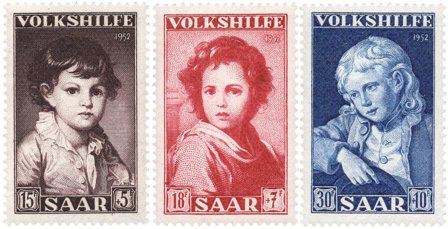 Tyskland/Saar 1952 - MICHEL 338-340 - Postfrisk