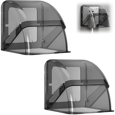 2 stk. dæksel væggreb, intet behov for at bore huller cache stikkontakt, 87 90 mm cache elektrisk stikkontakt, vægkontakt dæksel, beskyttelse taget, 