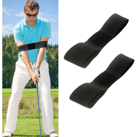 Golfträningshjälpmedel Swing Arm Belt, 2 st Golf Swing Posture Correction Belt Correction Muscle Mem
