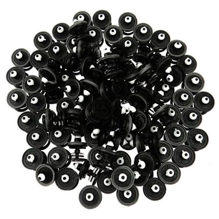 100 st Car Door Trim Panel Retainer Clips för B7 Golf 6 Mk6 Seat A4 B8 A5 A6 A8 Q5 TT 7L6868243