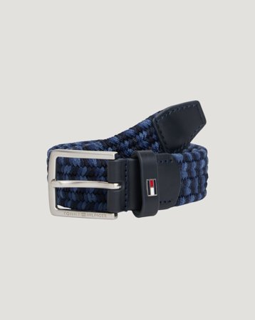 Tommy Hilfiger WOVEN WEBBING BELT Niebieski Paski Chłopiec - Kids Brand Store