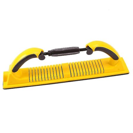 70x400mm Tørrslipende Håndskyvebrett Bilsparkel Aske Håndhøvel Rektangulært Vakuum Sandpapirslip