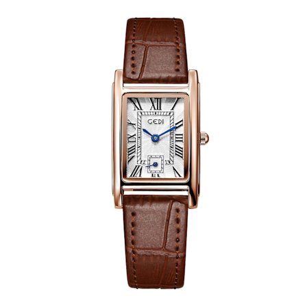 YingHwa Retro Square Naisten Kello Luova Kaksi-Neulainen Naisten Rannekello All-Match Casual Quartz Naisten Kello Pieni