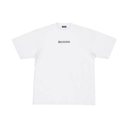 Balenciaga, T-Shirts Wit, Heren, Maat:M