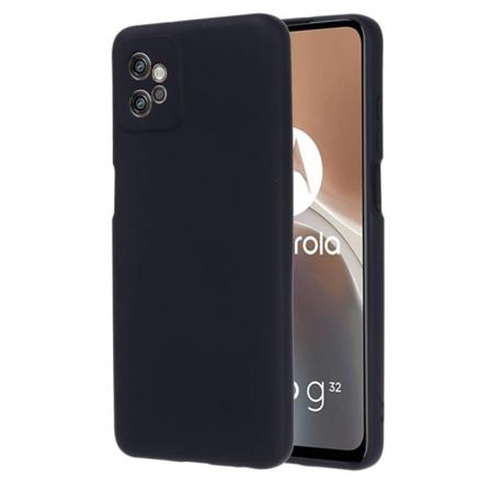 Liquid Silikon Skal Motorola Moto G32 - Svart