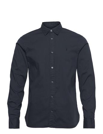 Hawthorne Ls Shirt Paita Rento Casual Sininen AllSaints