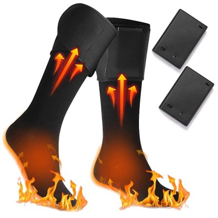 Oppvarmede sokker for kvinner og menn - Elektriske oppvarmede termiske sokker