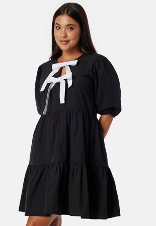 BUBBLEROOM Contrast Bow Dress Vaatteet