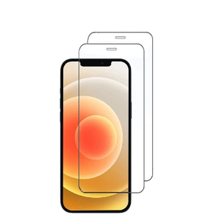 2-Pack - iPhone 12 Mini - Skærmbeskytter i hærdet glas