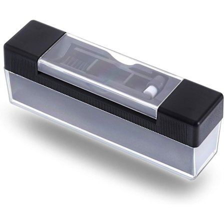 Vinylplate-rengjøringsbørste - Fjerner effektivt støv og skitt - Et essensielt tilbehør for vinylmusikkelskere