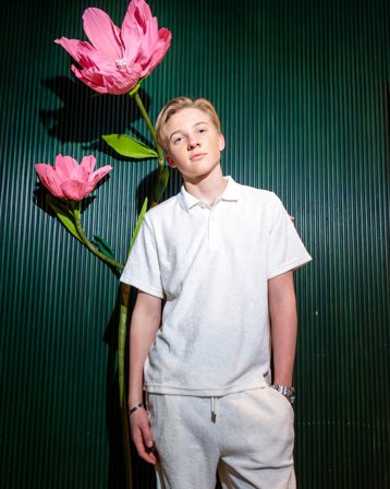 RYVLS Terry Pique Cremefarben Polo/Rugbyshirts Jungen - Kids Brand Store