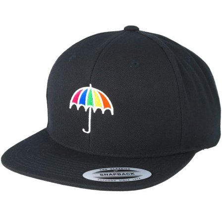Pride - Svart snapback Keps - Umbrella Black Snapback @ Hatstore