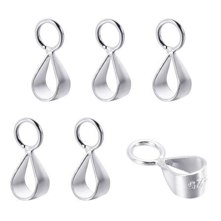 925 Sterling sølv vedhæng lås halskæde lås SØLV LUKKET