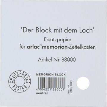 Notatblokk Kub 10x10 Arlac