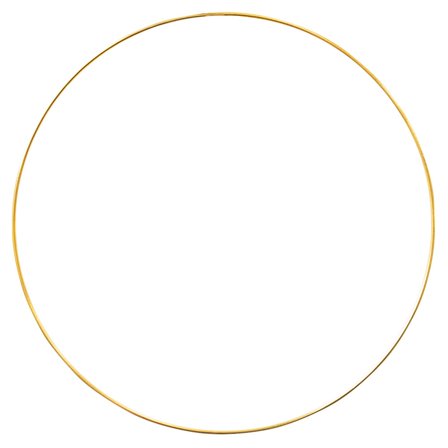 Metallring Guld 35 cm