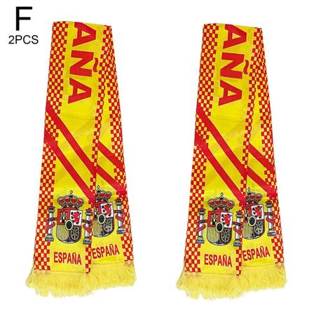 2022 England Fotbollsfans Scarf Match Day Bar Scarves Red & Whi