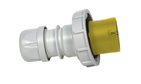 Garo PV 216-4 S Støpsel IP67, 3-polet, 16 A 110 V, gul, 4 h, Stikkontakter & kabler