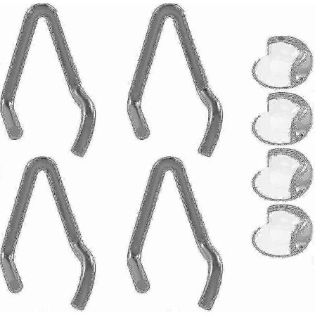 Kryc Baby Playpen Höjdjusterare, 4-pack Galvaniserat Stål Riser För Flera Lekhagar Och Möbelhörnskydd Set Om 4, Klar Och