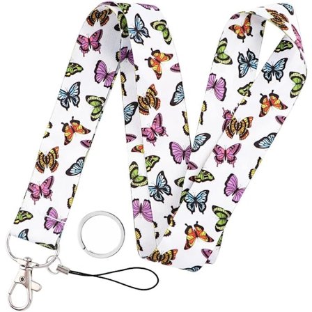 Sødt halskæde til nøgler, pung, ID-kortholder